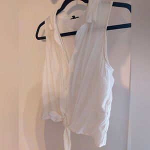 White summer blouse